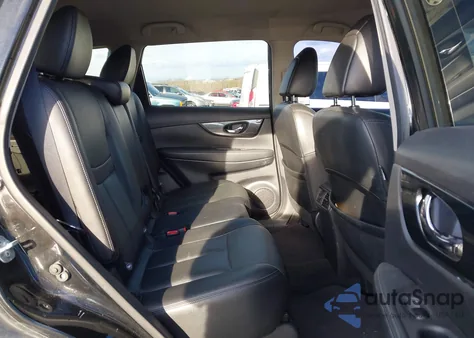 2016 Nissan Rogue Sl из США, поврежденный, VIN KNMAT2MV7GP710575